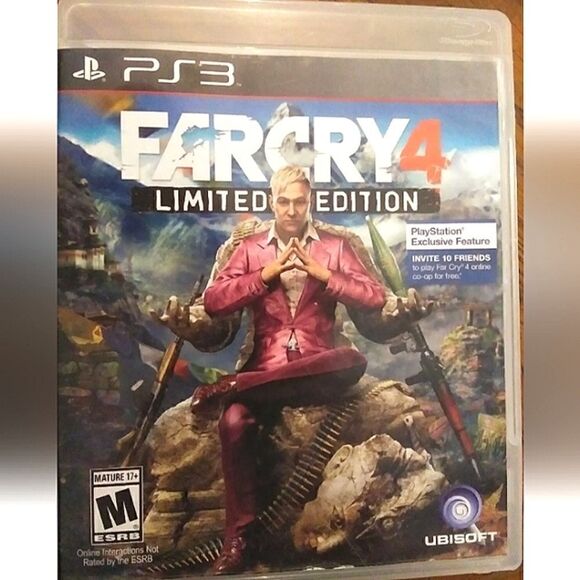 FarCry 4: Limited Edition Playstation 3 PS3 Game Tested - Picture 1 of 1